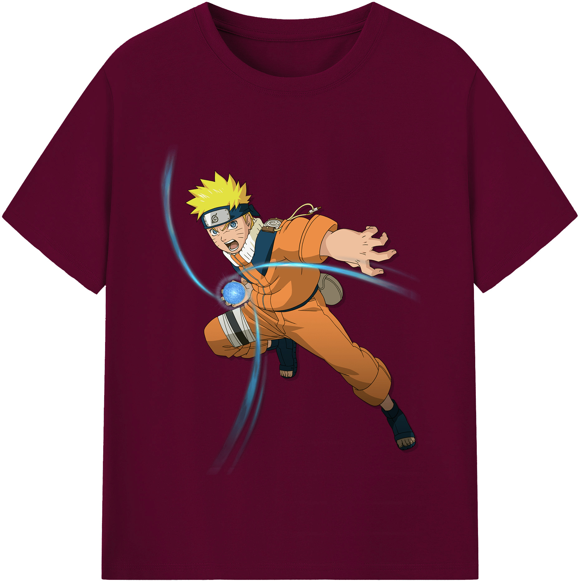 （画像用） NARUTO -ナルト- うずまき ナルト Uzumaki Naruto レディースカジュアルプリントTシャツ（綿100％）